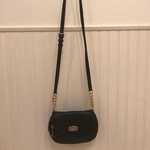 Black Michael Kors Cross Body Bag